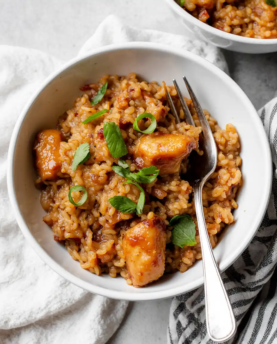 One-Pan Bold Honey BBQ Chicken Rice: Quick, Flavor-Packed Dinner in 30 Minutes