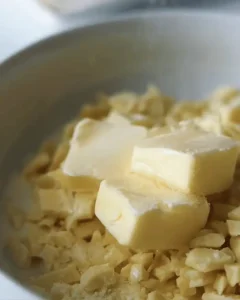 rchopped white chocolate and butter for no bake orange creamsicle truffles