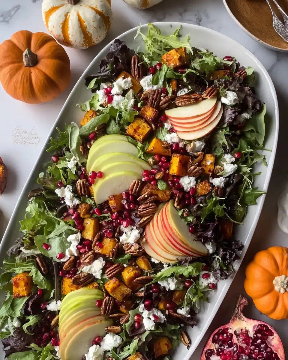 Quick Autumn Harvest Salad