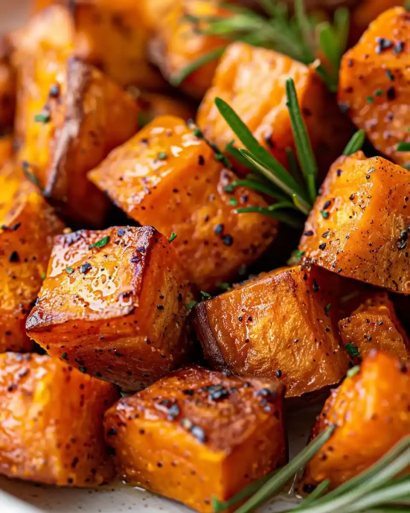 Smoky Sweet Potato Cubes 4 smoky sweet potato cubes recipe